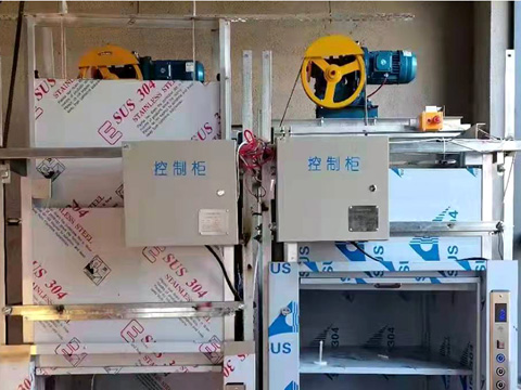 垂直升降货梯液压系统被污染怎么办?